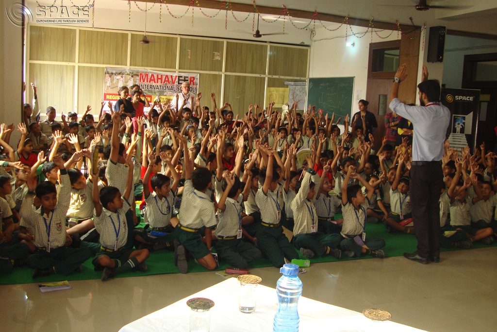 EarthKam event hosted at DPS (Delhi Public School)