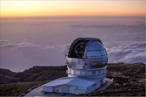 Gran Telescopio Canarias located in Spain’s Canary Island