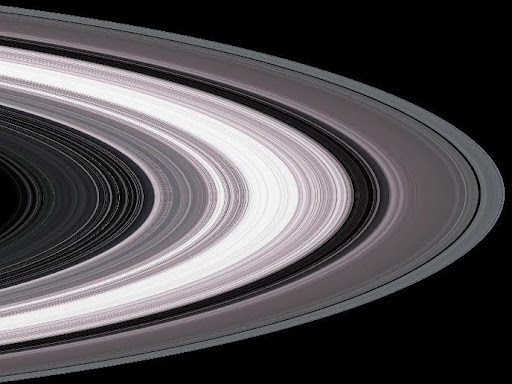 Small particles in Saturn’s ring