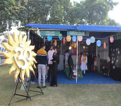 Open astronomy stall at Adhyan Utsav