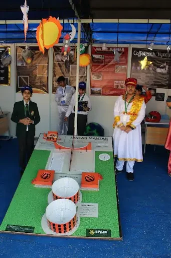 Sawai Raja Jai Singh II with Jantar Mantar