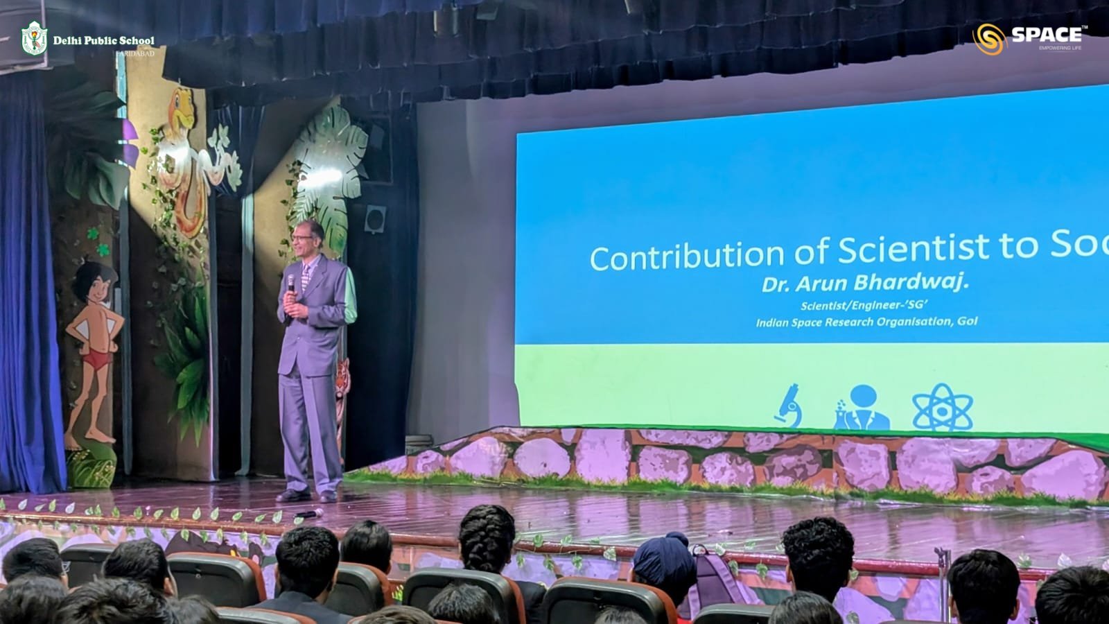 Dr. Arun Bhardwaj during the Interaction