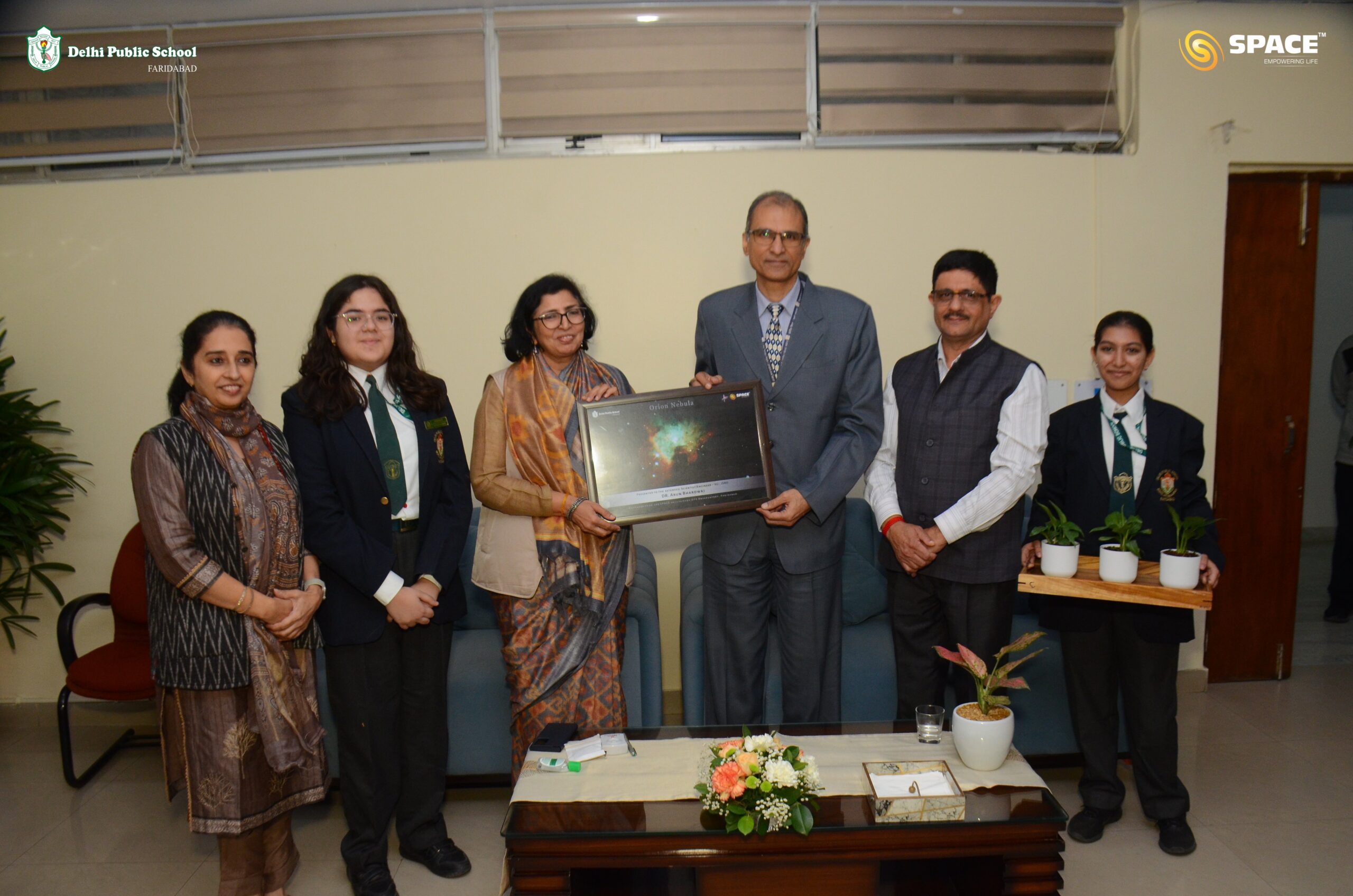 WHEN DREAMS TAKE FLIGHT: DPS Faridabad Students Meet The Mind Behind India’s Space Success