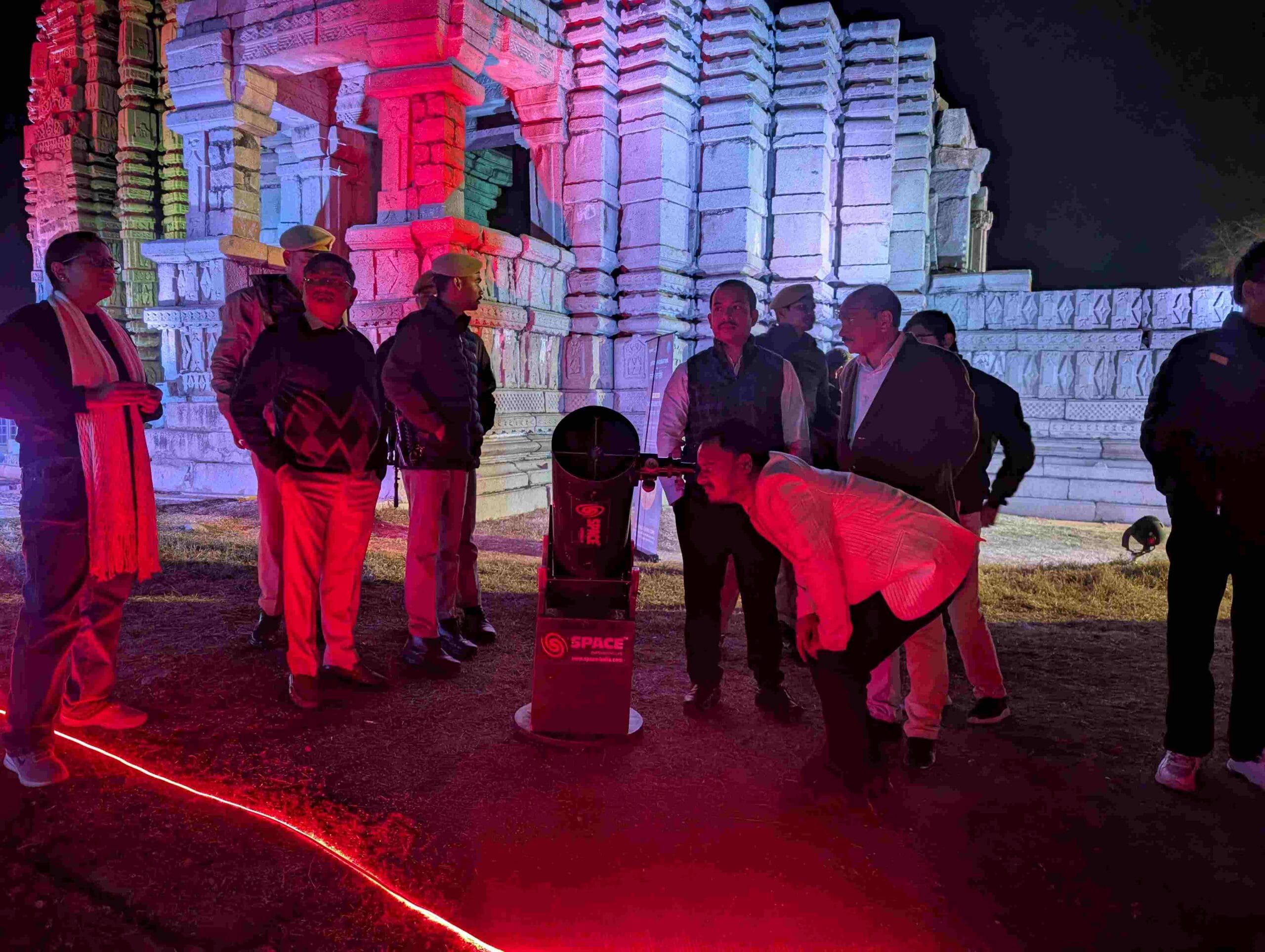 Officials during the Night Observation